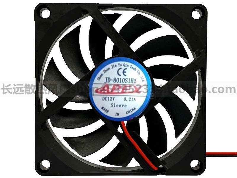 全新原装JD-8010S1H2 12V 0.21A 8010 80*80*10MM 8cm散热风扇
