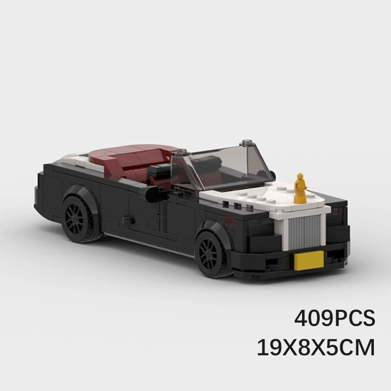МОД строительные блоки совместимы с LEGO детский собранный Rolls-Royce спорткар Phantom Phantom Dawn