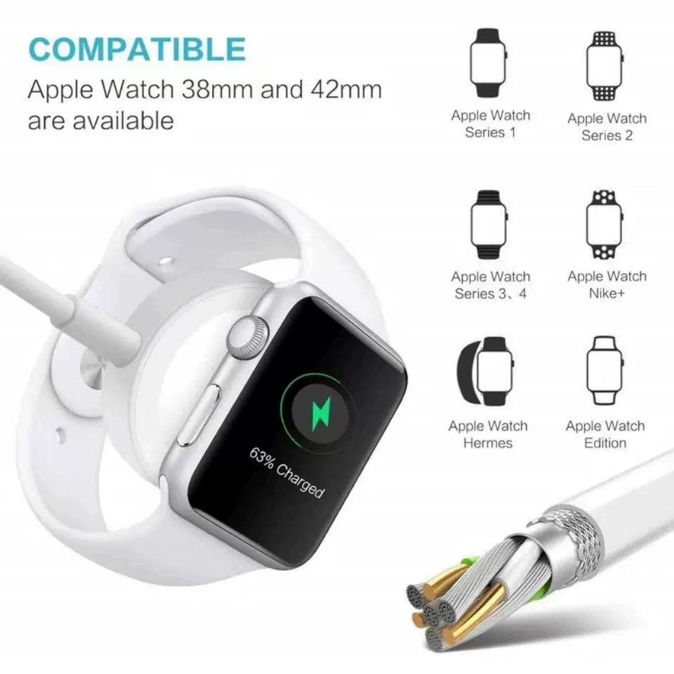 Apple Watch iWatch876532SE Age Charger Two One Typec One Drags Three Wireless Express совместимый