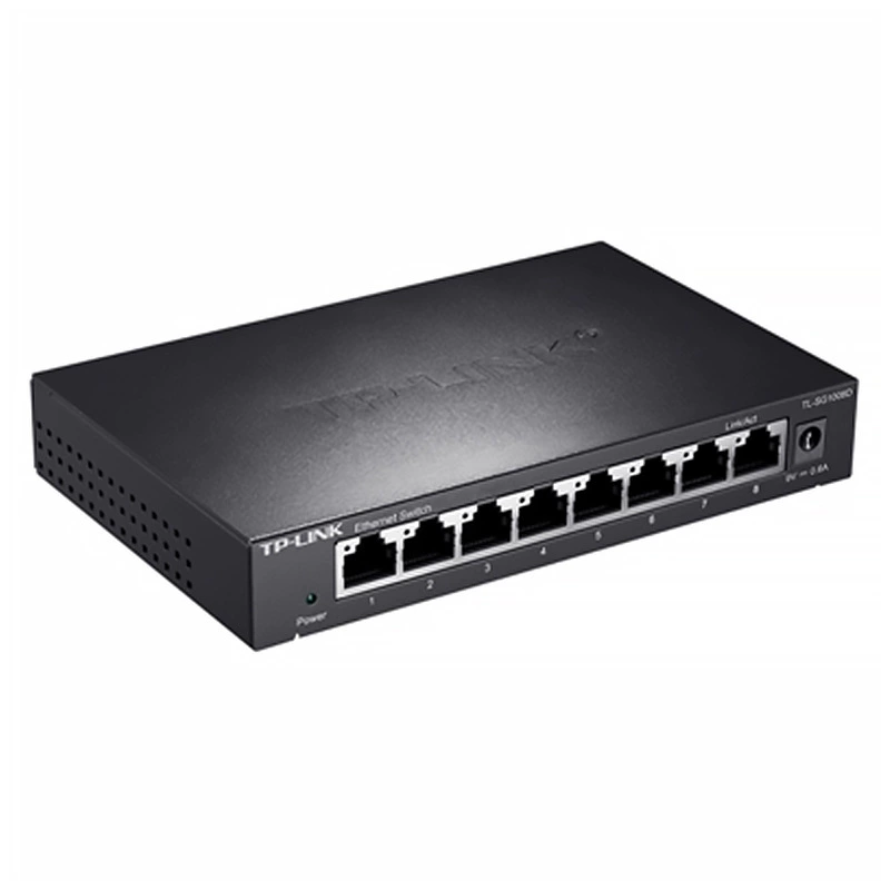 TP-LINK Switzer 8-порт SG1008D маршрутизатор объединяет полноформатный Gigabit коммутатор 1000M