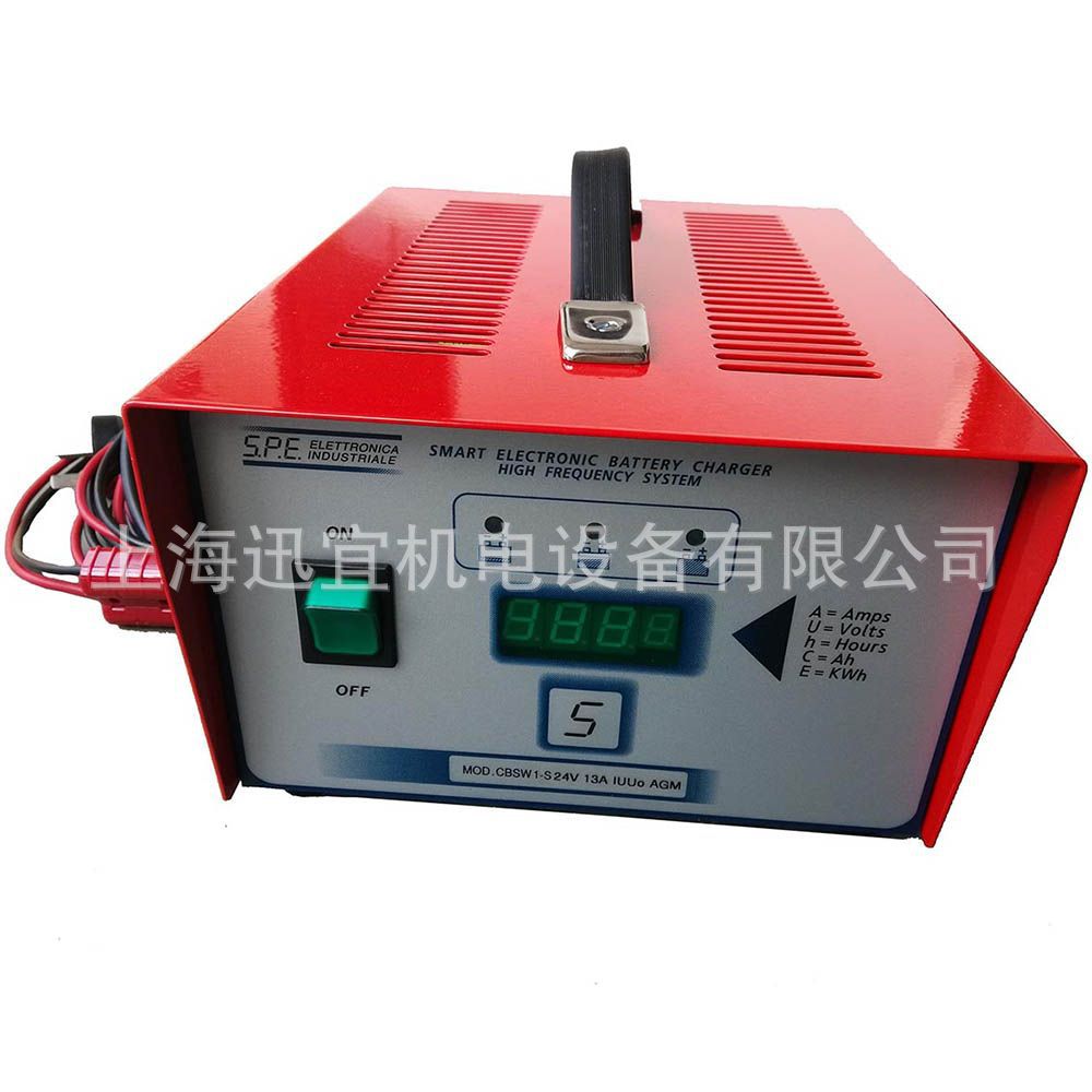 意大利SPE CBSW1免维护电池24伏进口充电器 工频变压器式充电机