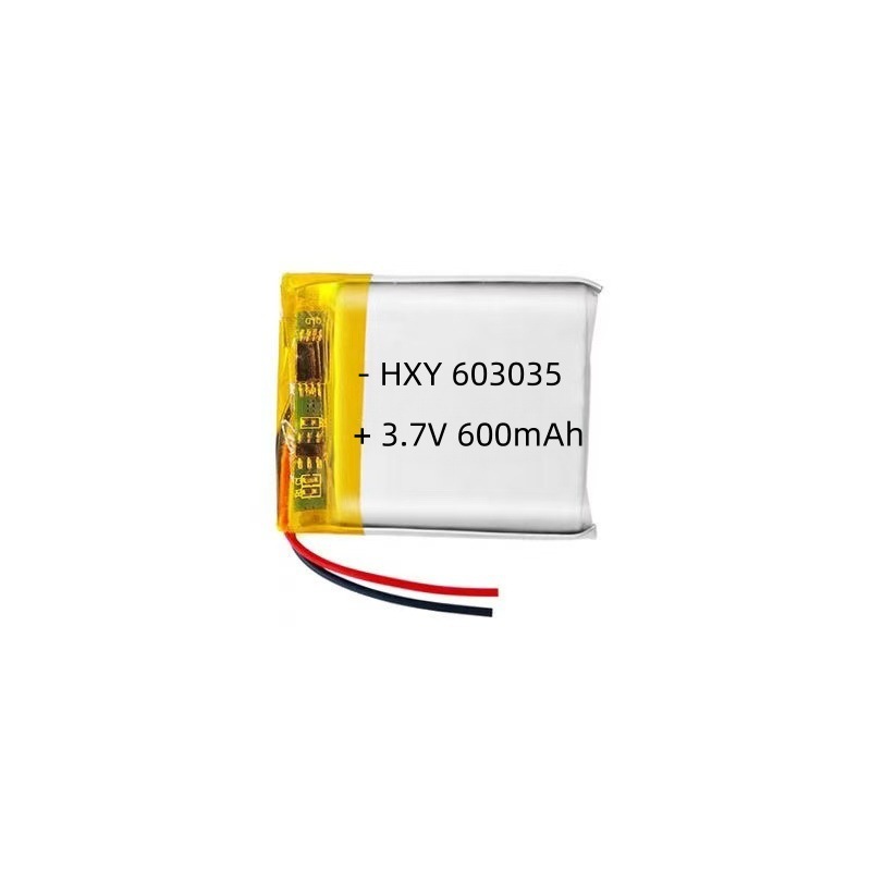 603035-600mAh (보드 및 배선 포함)