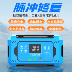 电动车充电自动断电脉冲稳压修复器适用36-72V以下适配器充电器