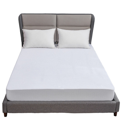 Amazon eBay Cotton Towel Fabric Solid Color Waterproof Bed Sheet Diaper Bed Cover Dustproof Mattress Cover Wholesale
