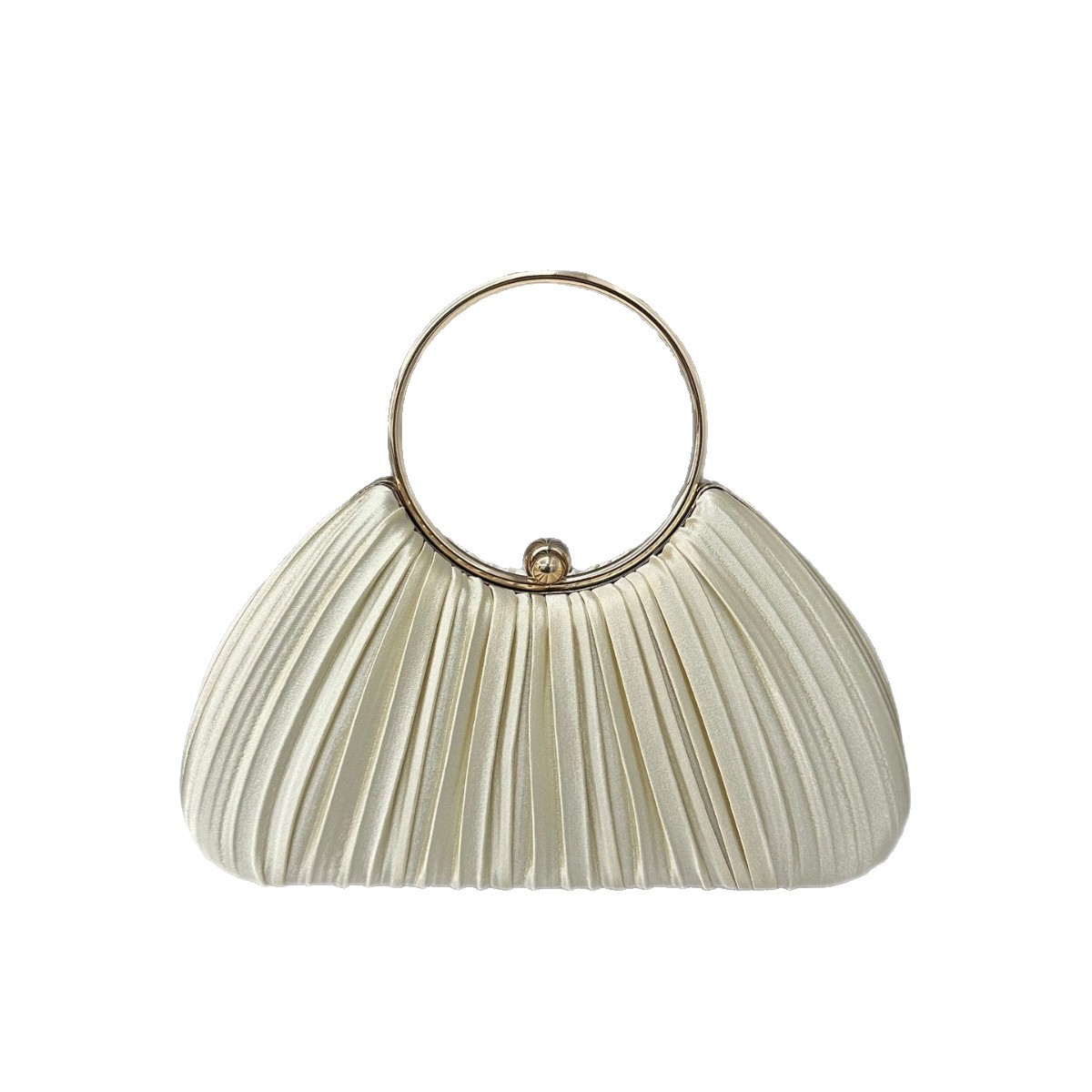 Borsetta da sera plissettata da donna clutch elegante da festa_voghion.com