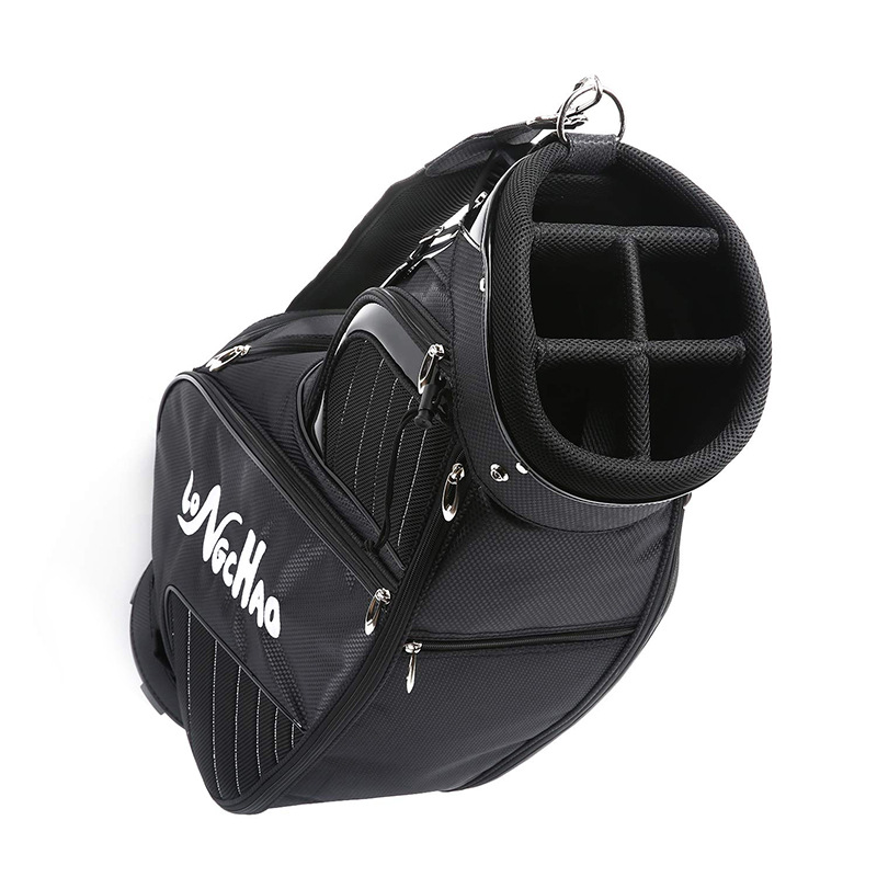 Fuente de la fuente de la fábrica nueva bolsa de golf de nylon bolsa de pelota impermeable bolsa de golf estándar transfronteriza exclusiva