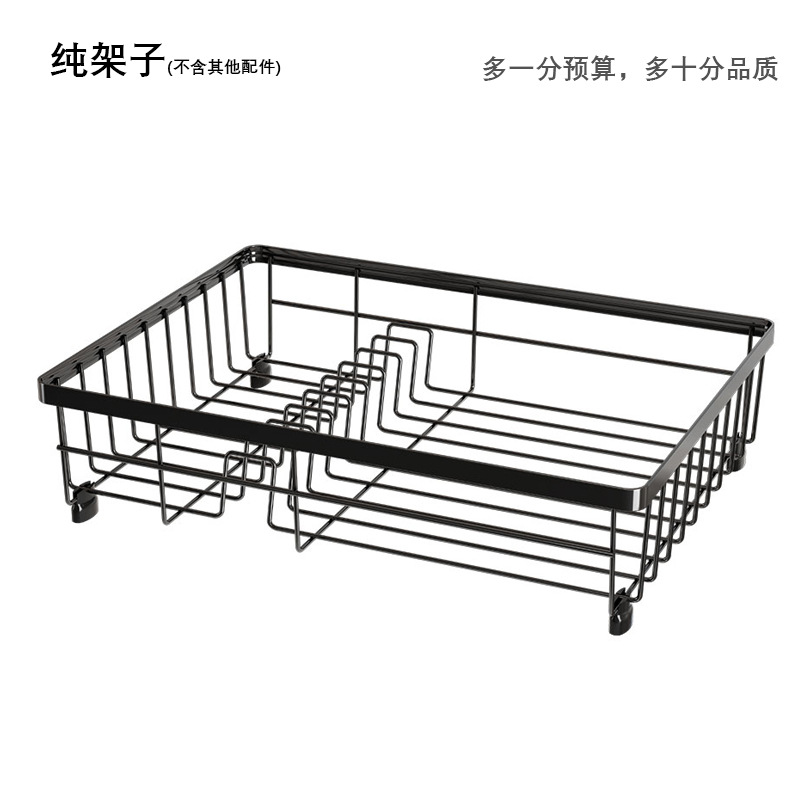 Estante de almacenamiento y escurridor de platos para encimera, escurridor de cocina doméstico, suministro del fabricante de escurridores de platos