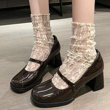 法式气质简约玛丽珍鞋2025春夏新款日系JK女鞋仙女风时尚高跟鞋女