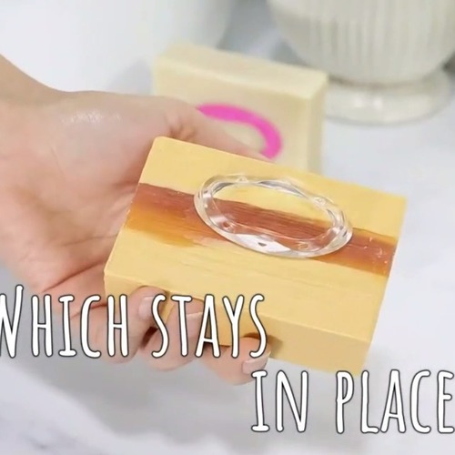 Bar Soap Grip Kitchen Bathroom Soap Holder Soap Handle Soap Pad Drain Rack