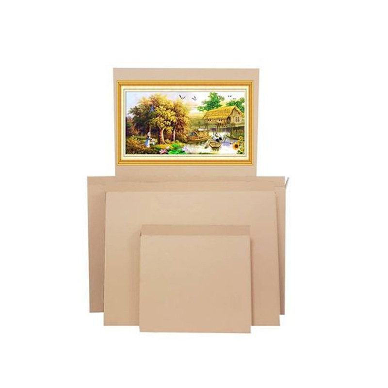 相框油画广告牌门牌展示牌打包箱子装饰画运输月饼纸箱可定制