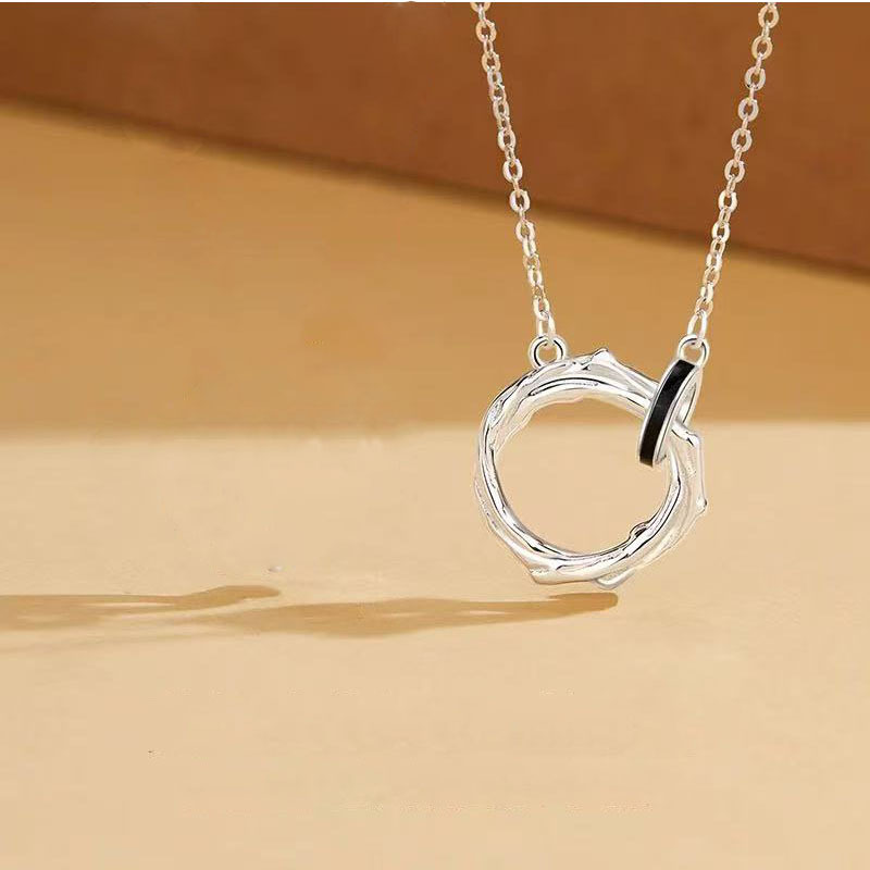 Modern Men’s Mobius Pendant Necklace, Premium Stainless Steel. Waterproof, Anti-allergy, Durable For Everyday. Symbol Of Eternity & Taste. Ideal Gift_voghion.com