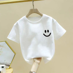 親子夏服 新スタイル 3人家族・4人家族 半袖 シンプル 母娘 母子Tシャツ 洋風 幼稚園クラス制服