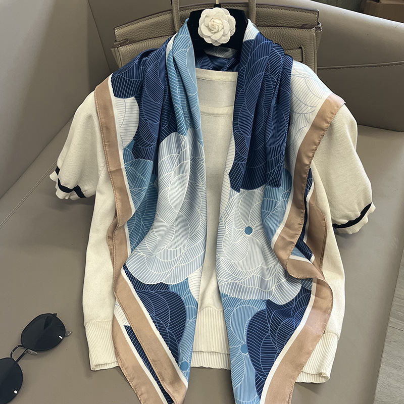 열린 꽃잎 - 파란색