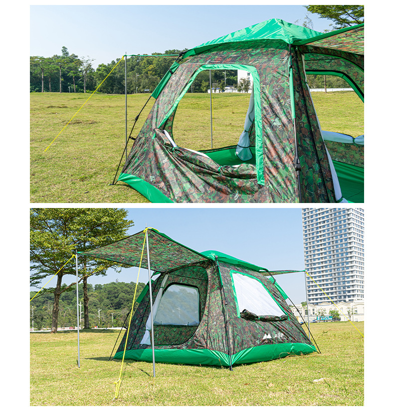 Youth Outdoor Products Full-automatic Tent Outdoor Camping Beach Multi-person Family Leisure Tent
