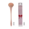 Wineglass, face blush, brush with bow, pack PVC