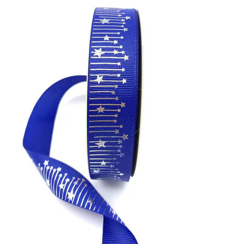 2,5 cm Meteor Hot Fix plata dorado hilo cinta bandeja de la barra cinta de la flor caja de regalo cinta de la torta en la acción