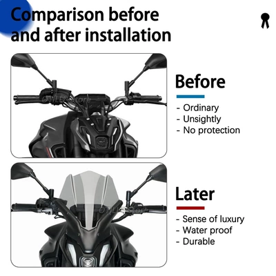 Wind Deflector for: Yamaha Motorcycle General Parts