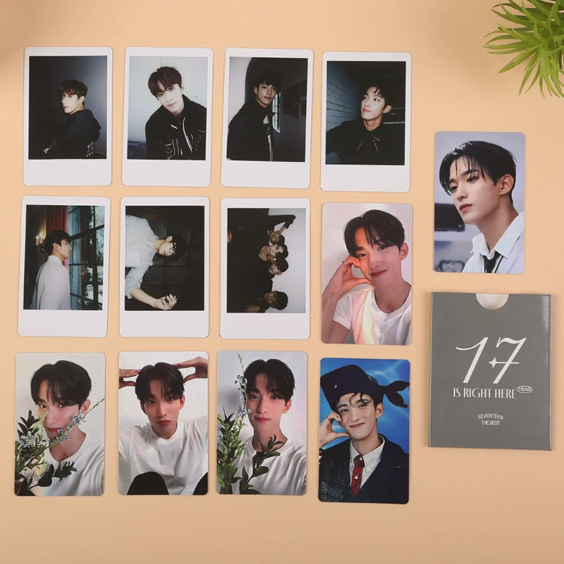 Корейская группа 17 SEVENTEEN новая специальная маленькая карта