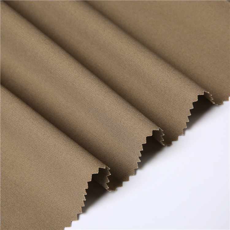 100% algodón de alta calidad ropa de trabajo de tela uniforme de color sólido tela de alta densidad impermeable