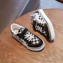 儿童帆布鞋2025新款小中大童板鞋男女童鞋宝宝韩版百搭软底球鞋潮