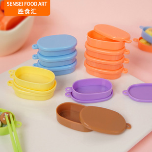 Simulation mini lunch box props doll house DIY simulation food and play plate container simulation Lunch Box fast food box