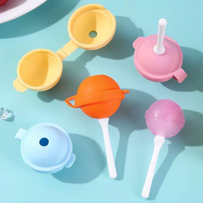 Форма для леденцов на палочке, летняя пищевая бытовая форма для мороженого, сорбета, кубиков льда, силиконовая форма для домашнего приготовления