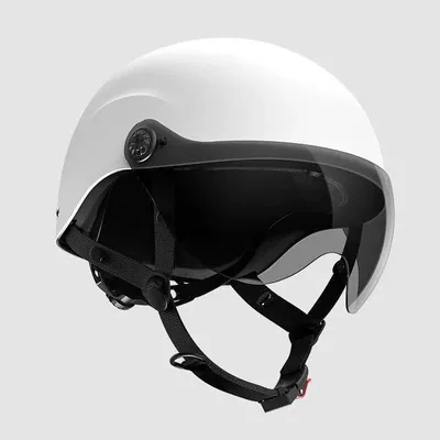 Suitable for National Standard Helmets, Summer Electric Vehicles, Women's High-Looking, All-Season Men's Motorcycle Helmets, Safety Helmets (Motosiklet kaskı (dəbilqə)) - new-high-looking-haoyue-white-6-times-anti-aging