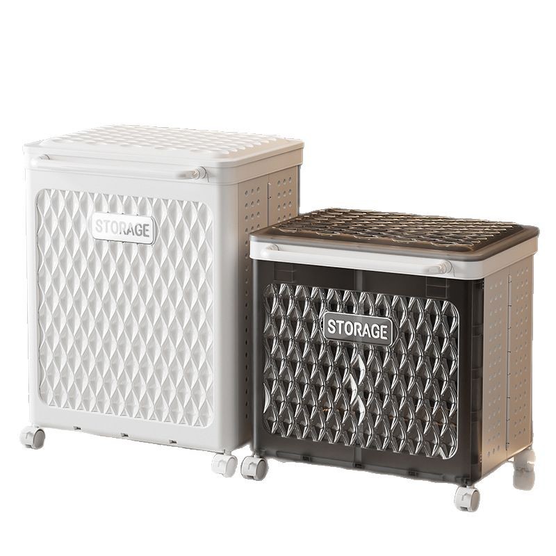 Cesta de lavandería sucia Cesta de almacenamiento doméstica Cesta de lavandería plegable de gran capacidad Caja de almacenamiento de ropa sucia para baño