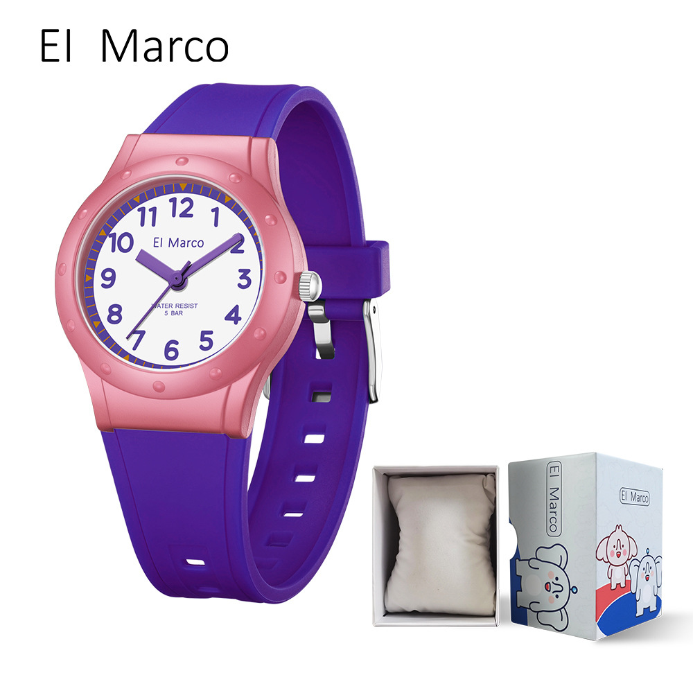 fashionable transparent quartz watches
