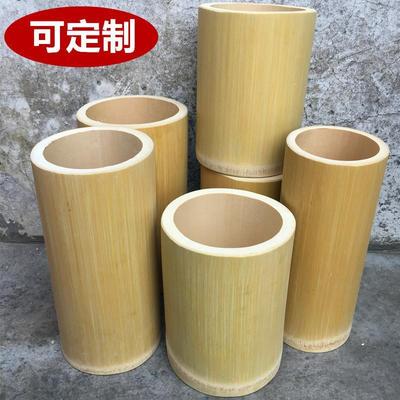 Bamboo tube Stay green Peeling Various Specifications Bamboo Pen Holder Bamboo vase carving Bamboo Bamboo Products Independent