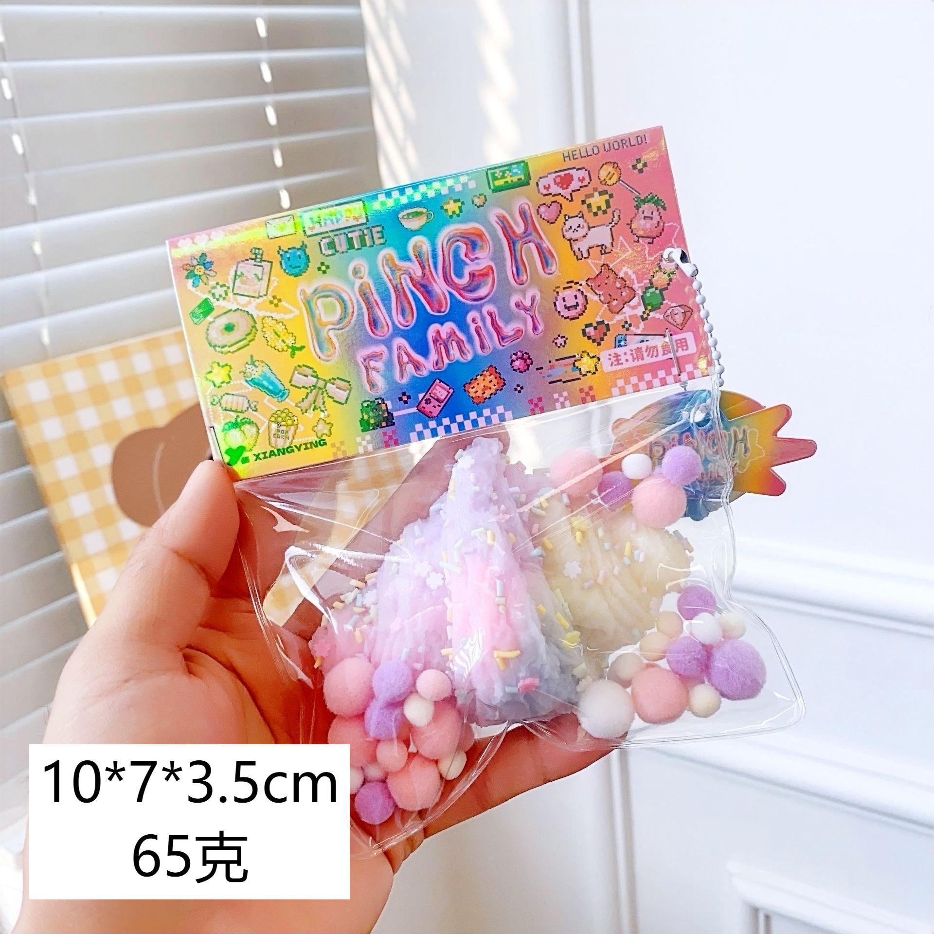 Juguete antiestrés suave tipo donut, un mágico juguete antiestrés suave.