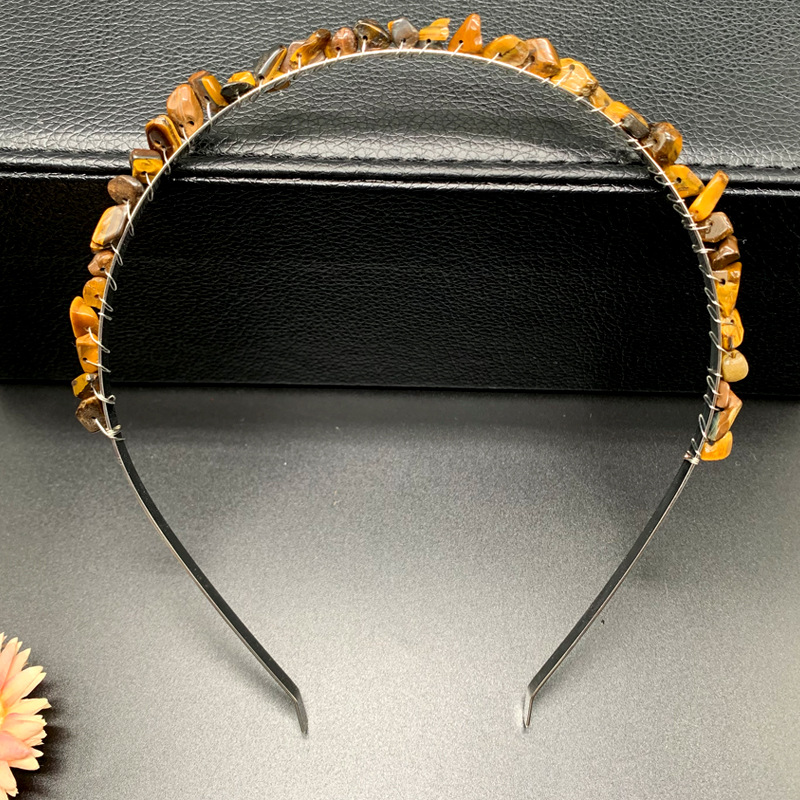 1 Piece Quantity Daily Occasion Artificial Crystal Material Fashion U Shape Artificial Crystal Hair Band 1 Piece