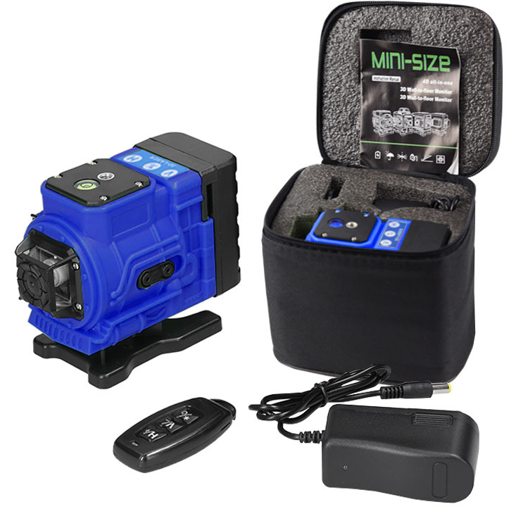 火车头 造型 12线绿光激光贴墙仪器上墙贴地仪360水平仪