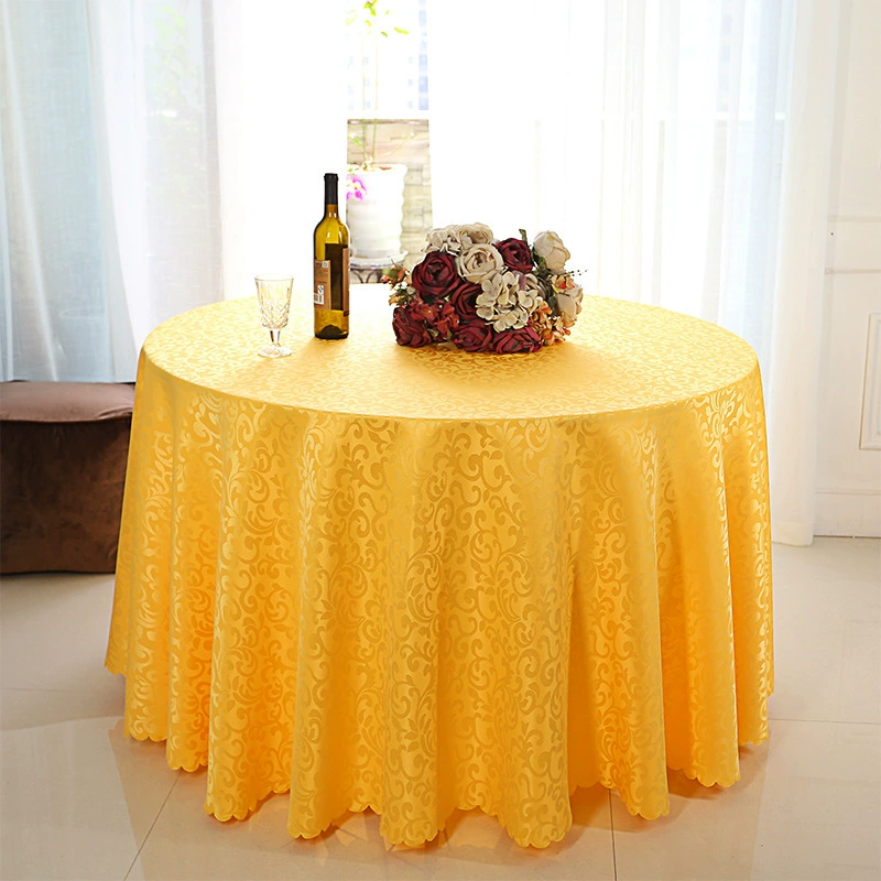 Blossom Table Cloth Hotel Restaurant Polyester Hook Flower Round Founded Fedry Fedry Wedding Conference The Titan Table Skirt Manufacturer directly confess