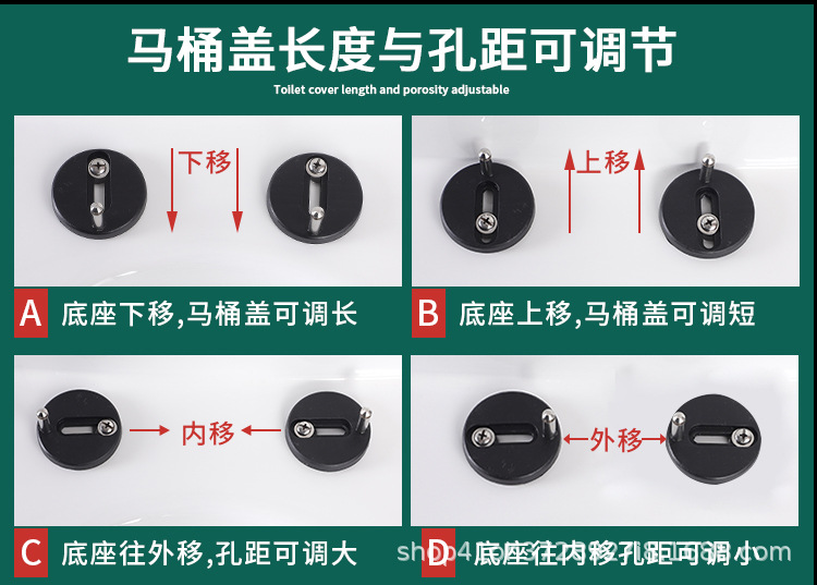 Cross-border wholesale and consignment of toilet seat covers, O-shaped household general-purpose thickened toilet seat covers and toilet seat covers full figure