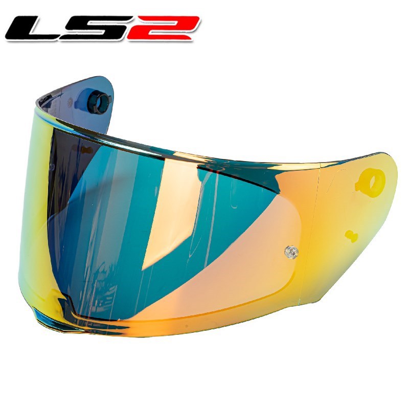 LS2 FF 800 328 353 modificación del casco de la motocicleta original lente del casco multicolor opcional color transparente