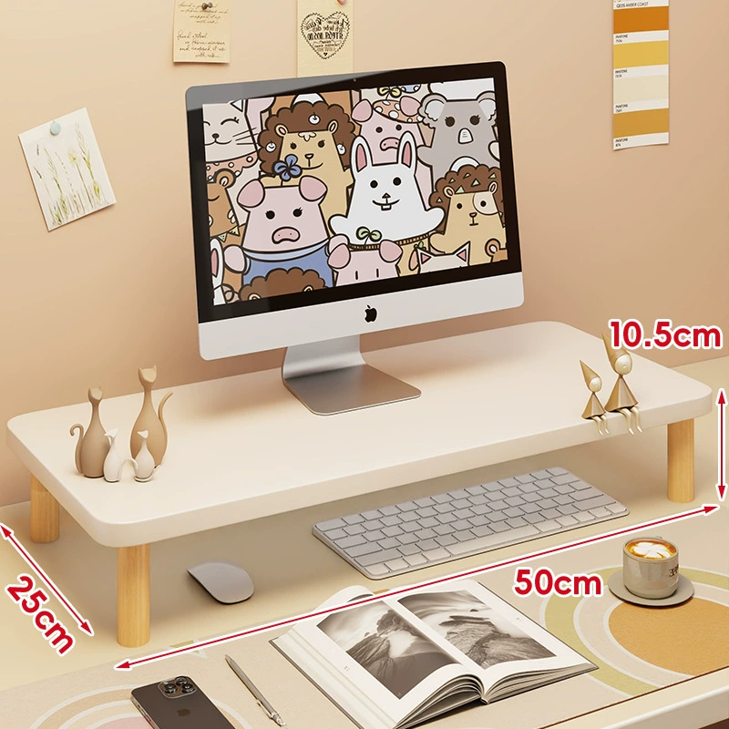 Monitor elevated stand desktop display pad base desktop computer display screen base raising bracket