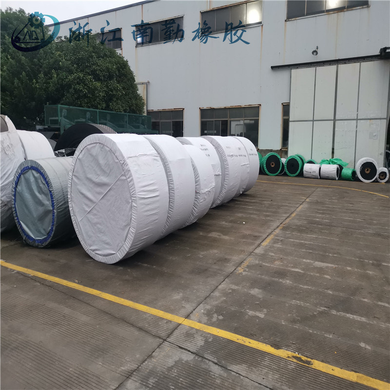 专业生产 食品级帆布输送带 白色橡胶尼龙输送带 绿色耐磨输送带