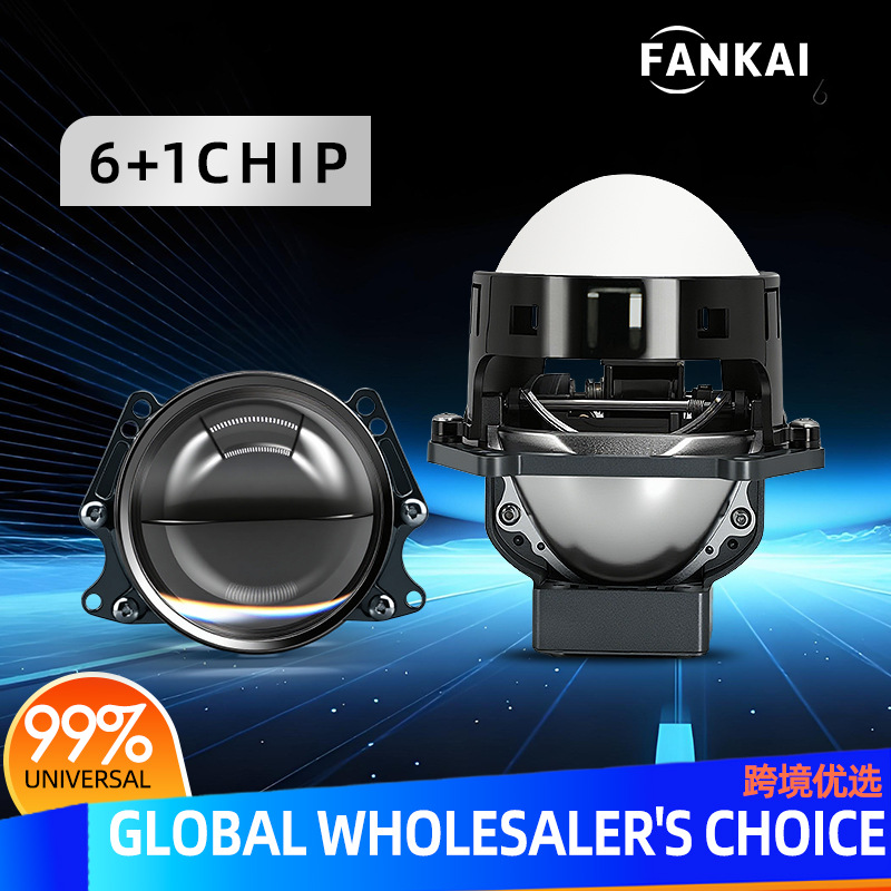 3 pulgadas nuevo T5 doble taza de luz LED doble lente de luz 62W de alta potencia faro de automóvil Bi led cerca