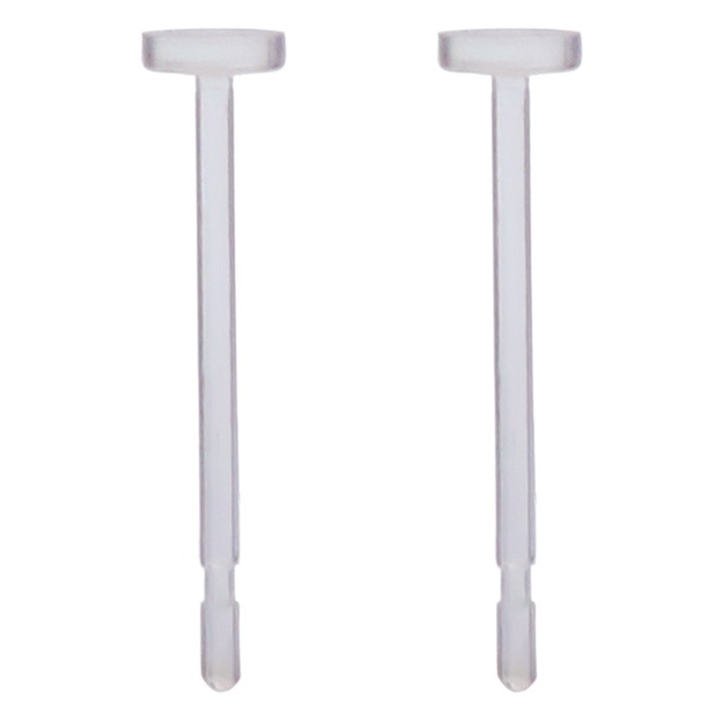 SOURCE Factory earrings wholesale Japanese and Korean resin ear studs non-allergic transparent invisible ear pin ear piercing ear studs