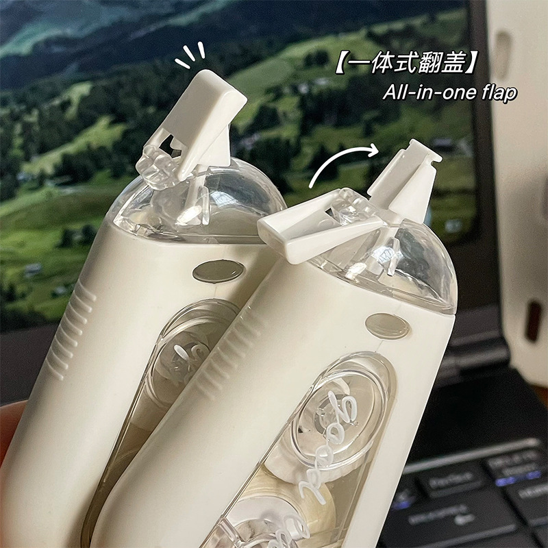 INS Little Red Book misma cinta de corrección de volteo de cuatro colores de aspecto alto estudiante cinta de corrección de silencio de gran capacidad