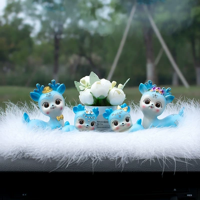 the way safe deer car: Perfplant seat - lu-dad-lu-ma-2-baby-wool-pad-peace-flower