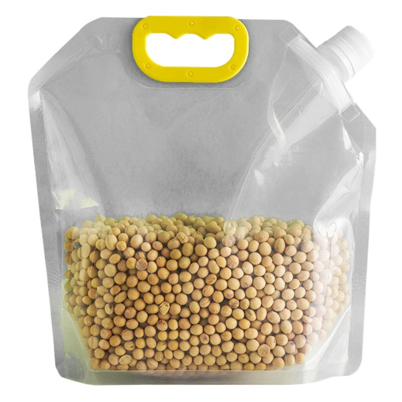 Сумка для хранения зерна Кухонная всасывающая насадка Герметичная сумка для упаковки Бытовая видимая прозрачная Герметичная сумка для пищевых продуктов