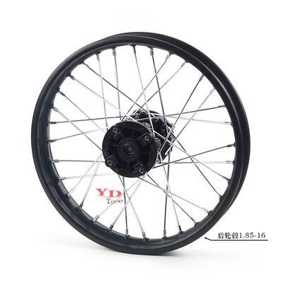 Off-road motorcycle tire rim Hub - 185x16-rear-rim-steel-ring