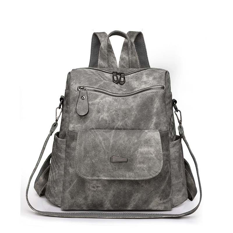 (Cross-border trading), retro capacious backpack, universal bag for traveling