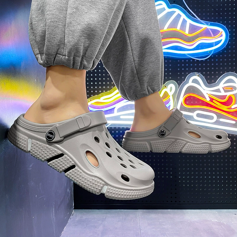 Мужские пляжные тапочки, летняя обувь для отдыха на природе, легкие сандалии, обувь для воды, мужские сандалии, оптом