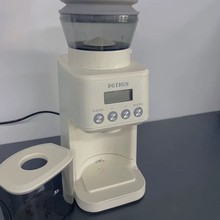 柏翠电动磨豆机全自动咖啡豆研磨机家用小型意式手冲PE3755磨粉机