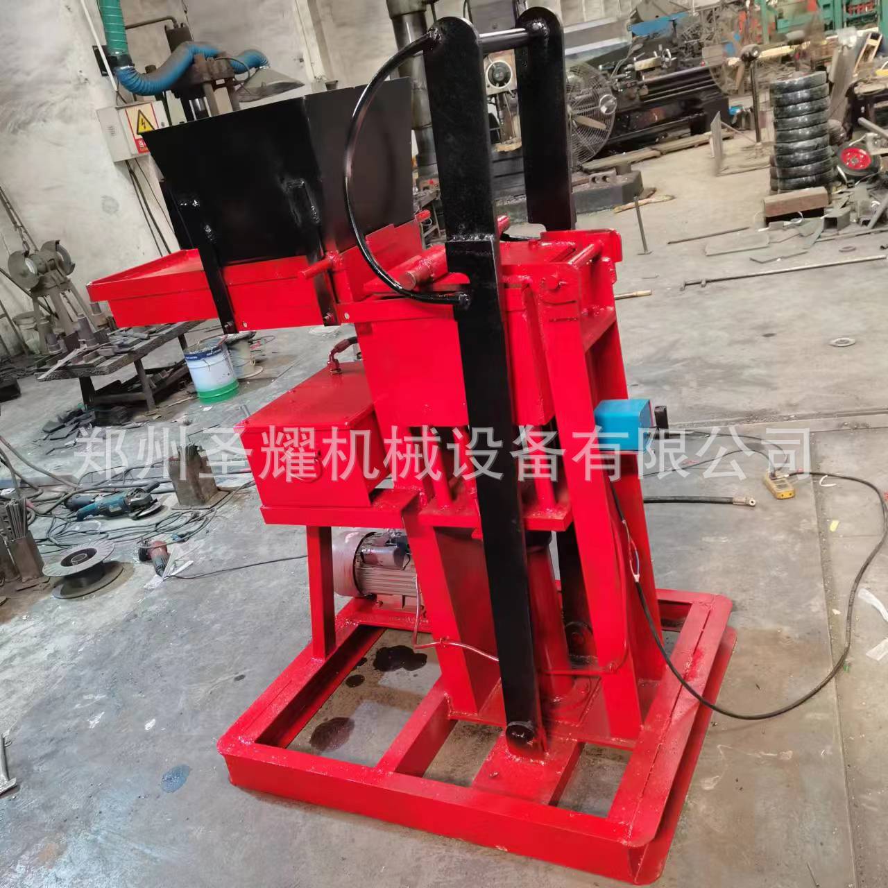 Export clay Lego brick machine Peru small clay no-fire brick press…