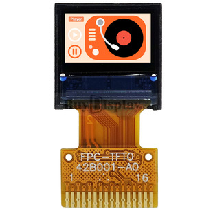 0.42��TFT LCD��ɫҺ���@ʾģ�K/96x54�c�IPS����ģ�M