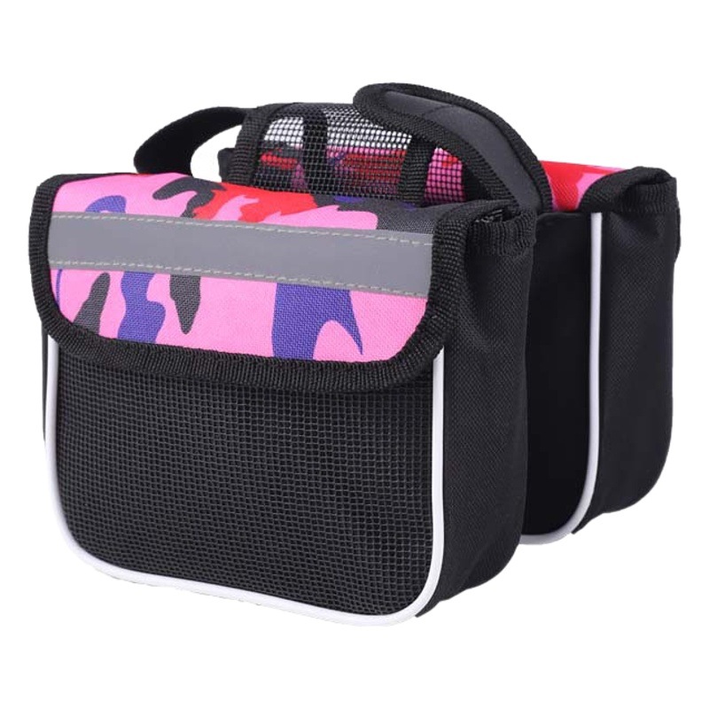New self-driving beam bag Oxford fabric road car hanging bag riding bag saddle bag sports outdoor bag wholesale